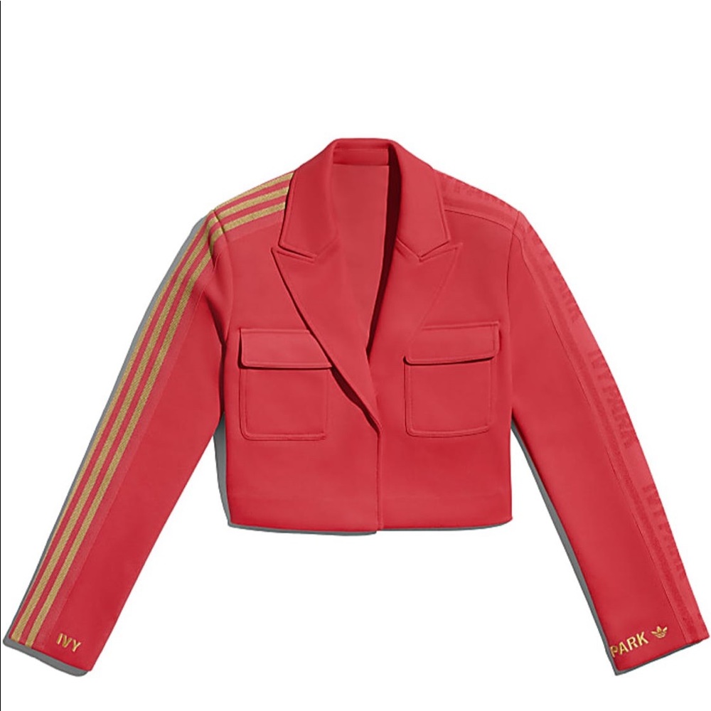 Ivy Park X Adidas crop suit jacket